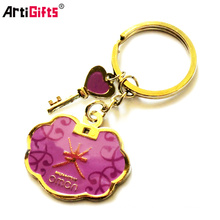 Artesanal personalizado fazer o seu próprio charme diy multi anel keychain